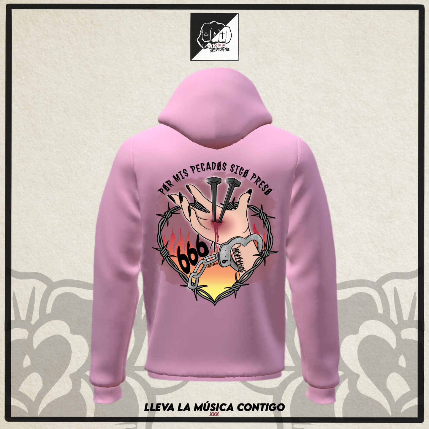 Sudadera EPL "SigoPreso"