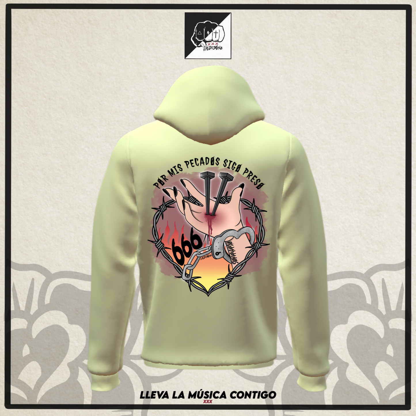 Sudadera EPL "SigoPreso"
