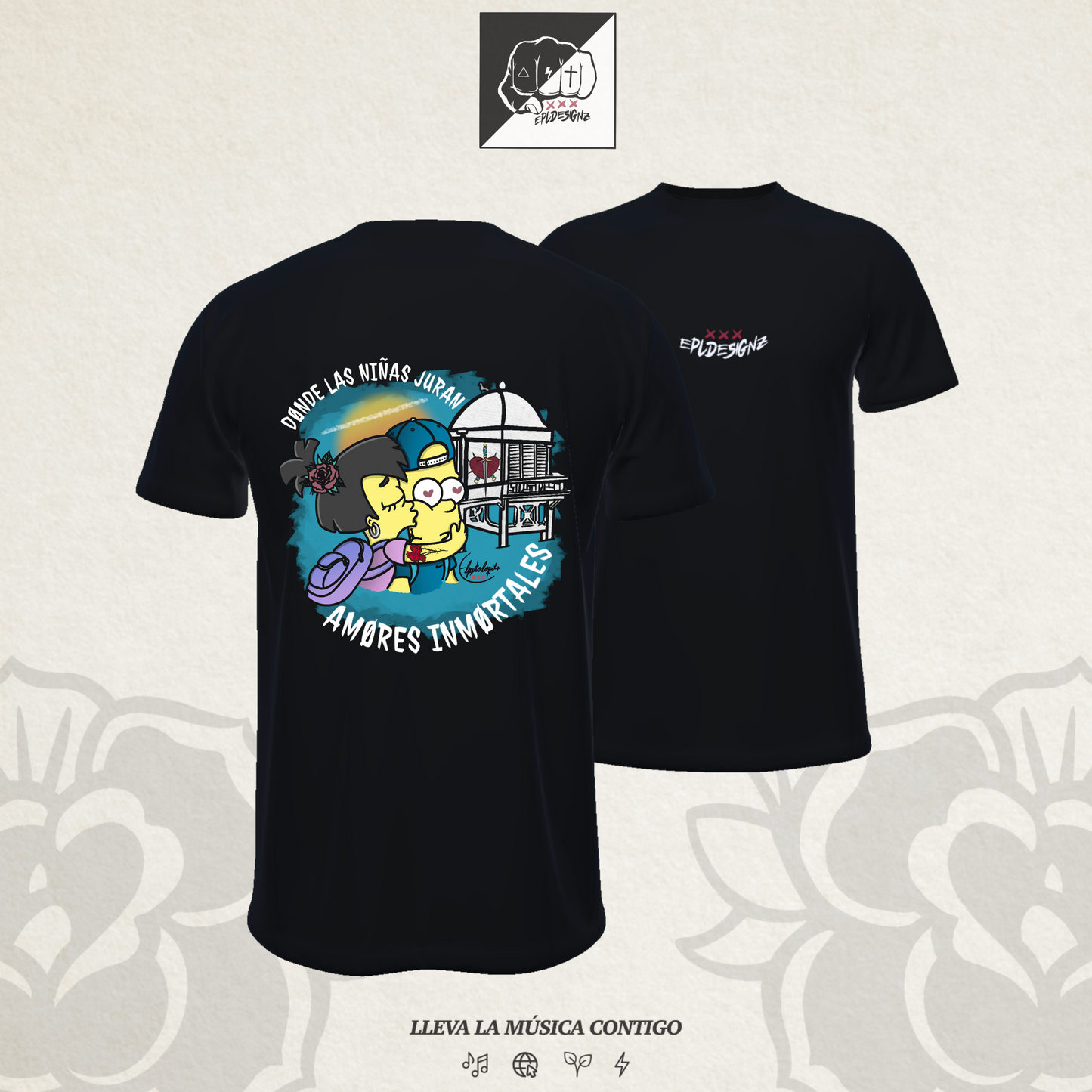 Camiseta EPL "AmoresInmortales"