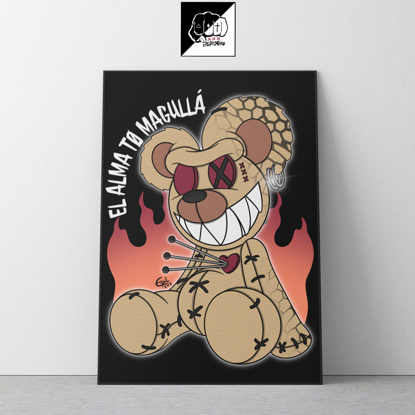 Lámina A3(Aluminio) EPL "ToMagullá"