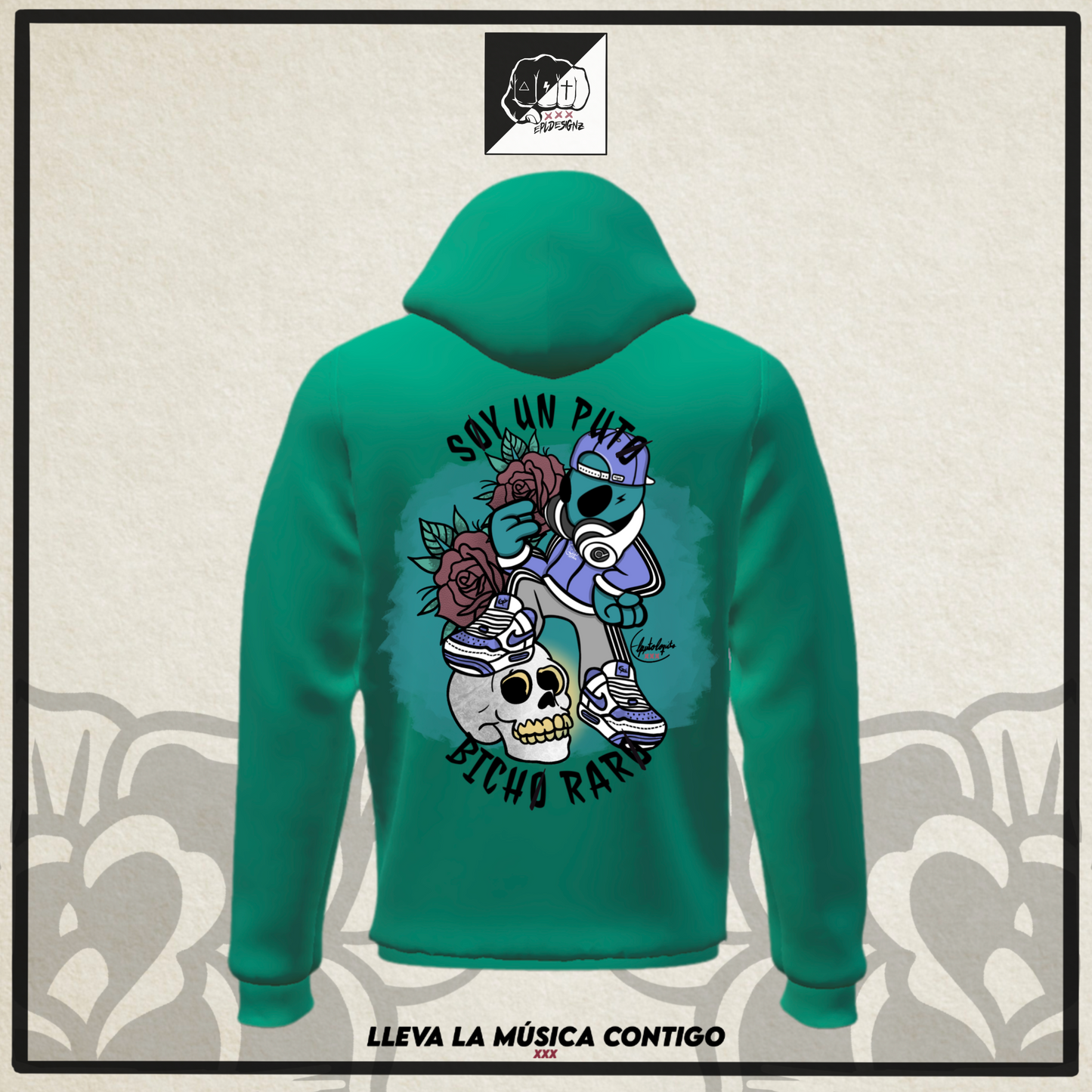 Sudadera EPL "BichoRaro"