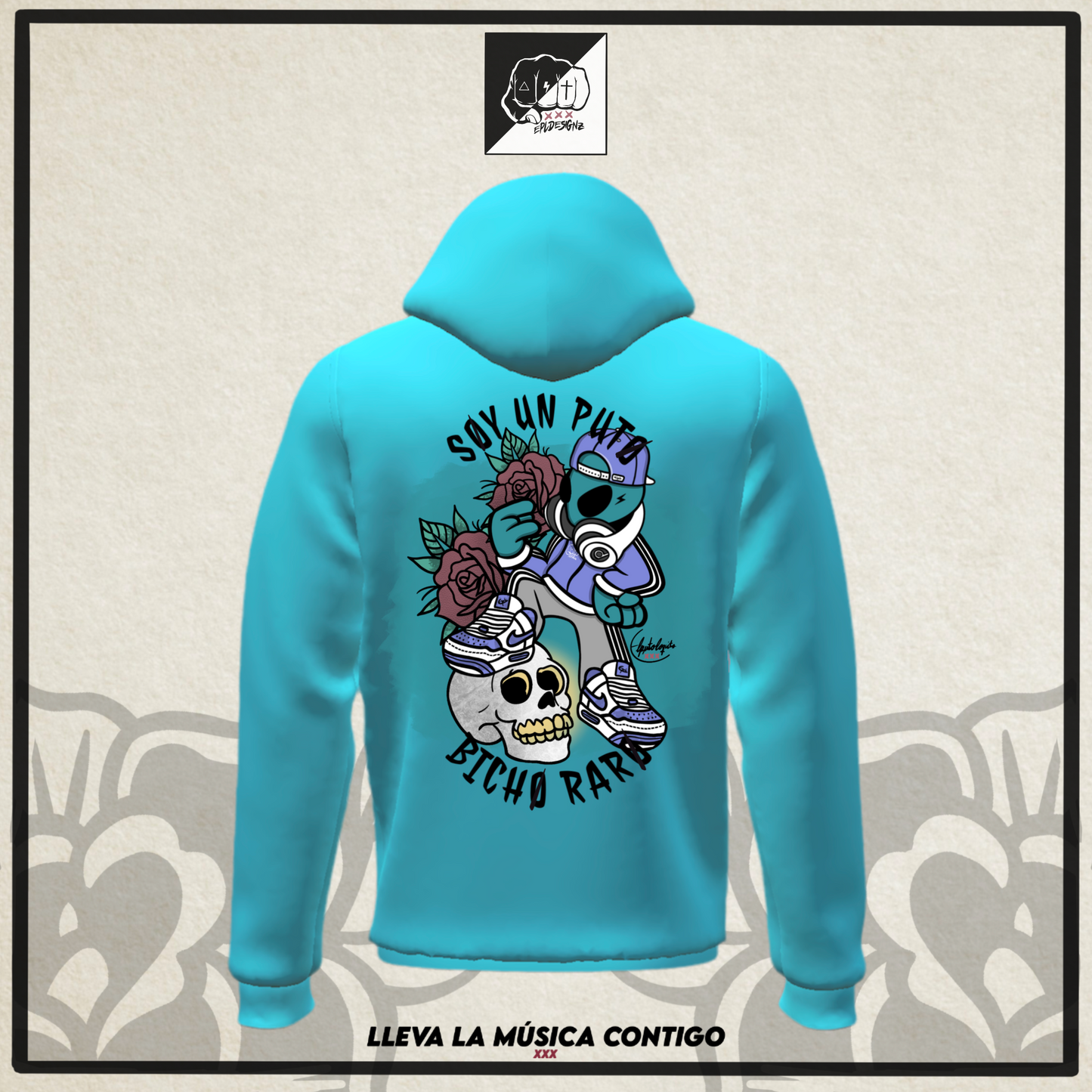 Sudadera EPL "BichoRaro"