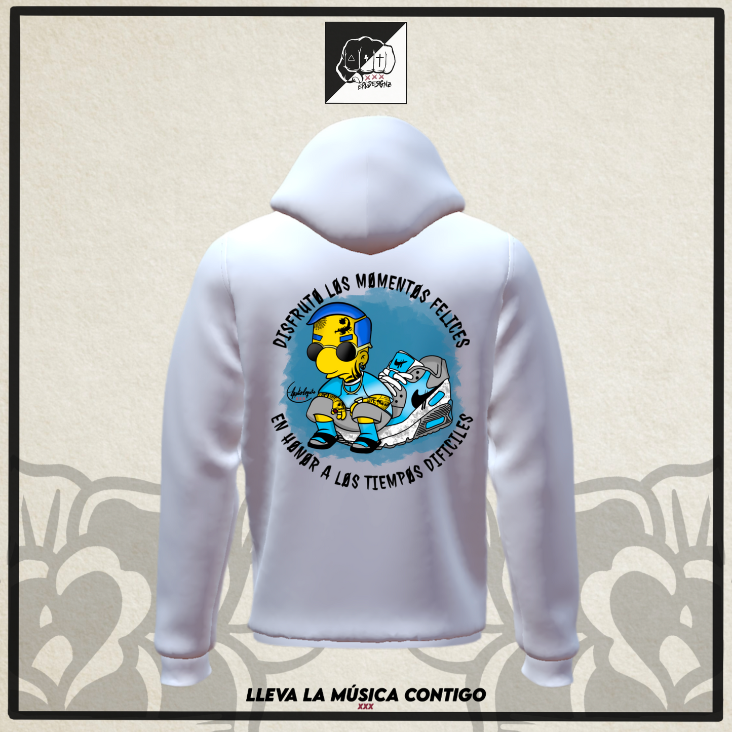 Sudadera EPL "MomentosFelices"