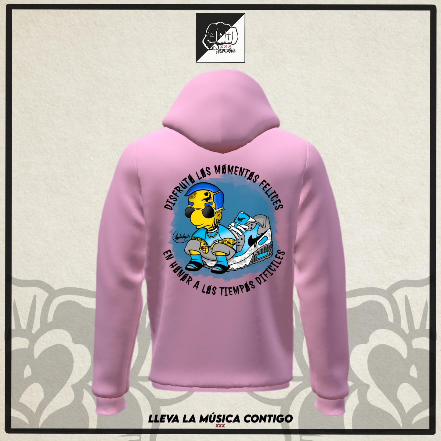 Sudadera EPL "MomentosFelices"