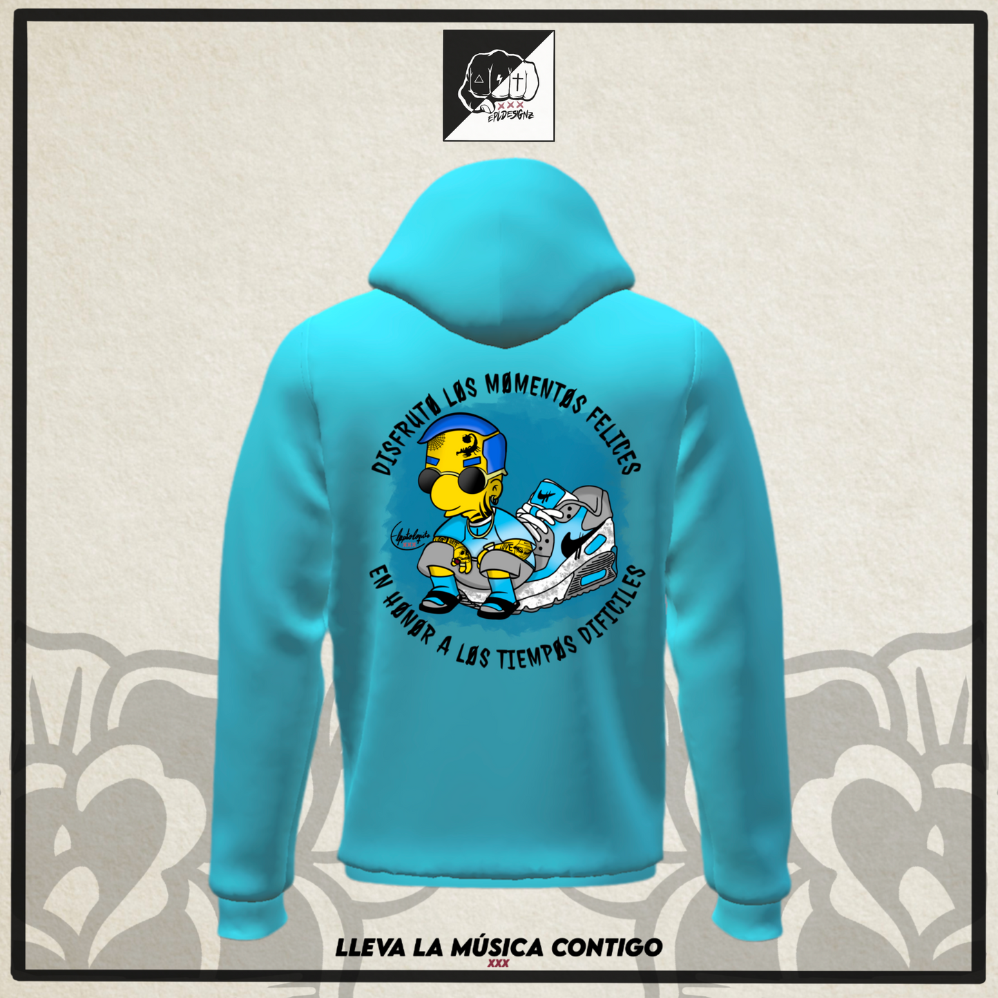 Sudadera EPL "MomentosFelices"