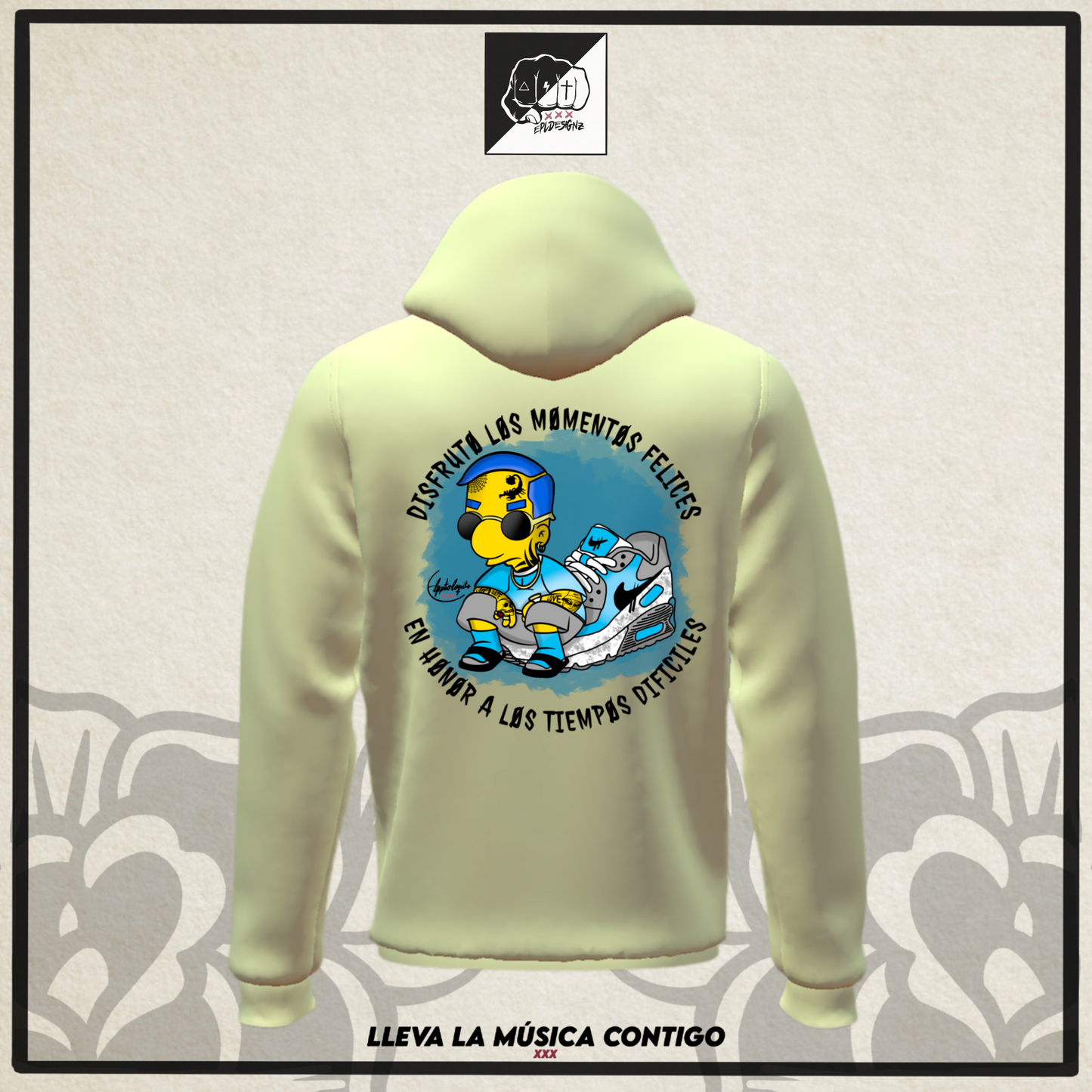 Sudadera EPL "MomentosFelices"