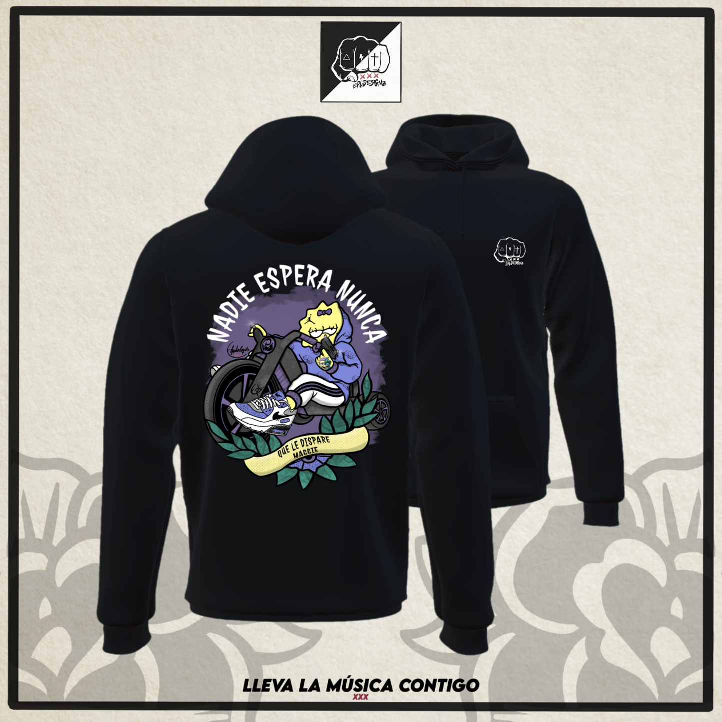 Sudadera EPL "NuncaMaggie"