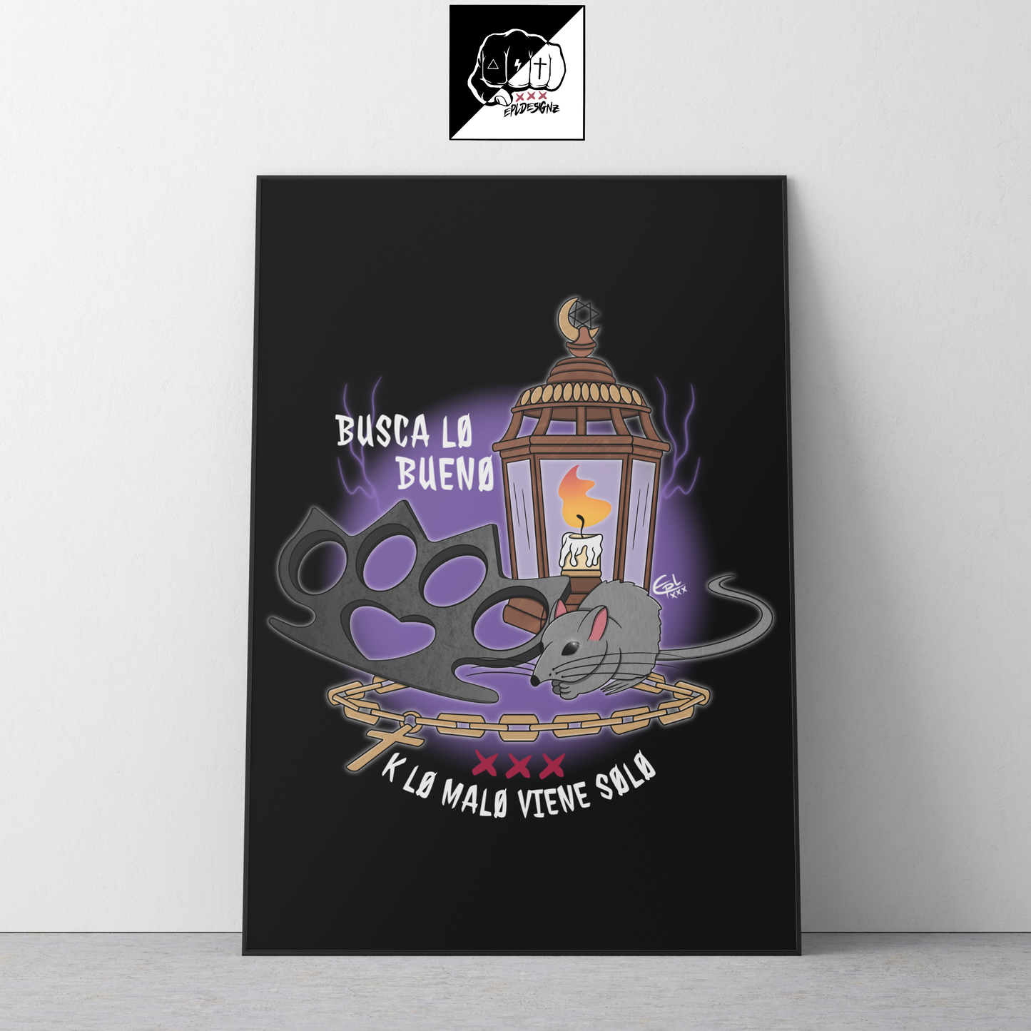 Lámina A3(Aluminio) EPL "BuscaLoBueno"