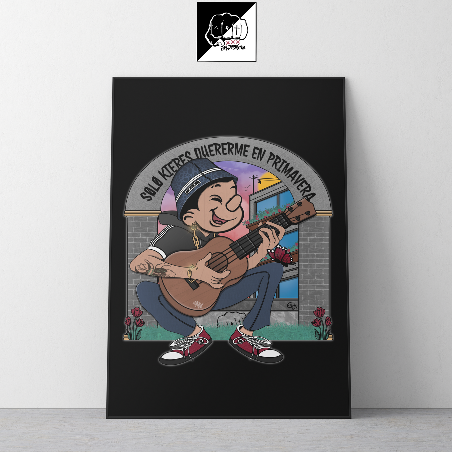 Lámina A3(Aluminio) EPL "EnPrimavera"