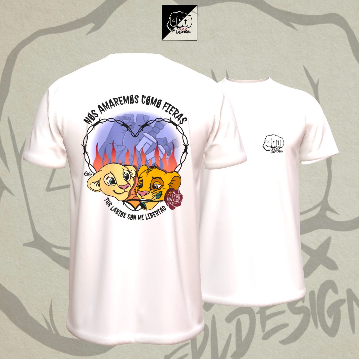 Camiseta EPL "ComoFieras"