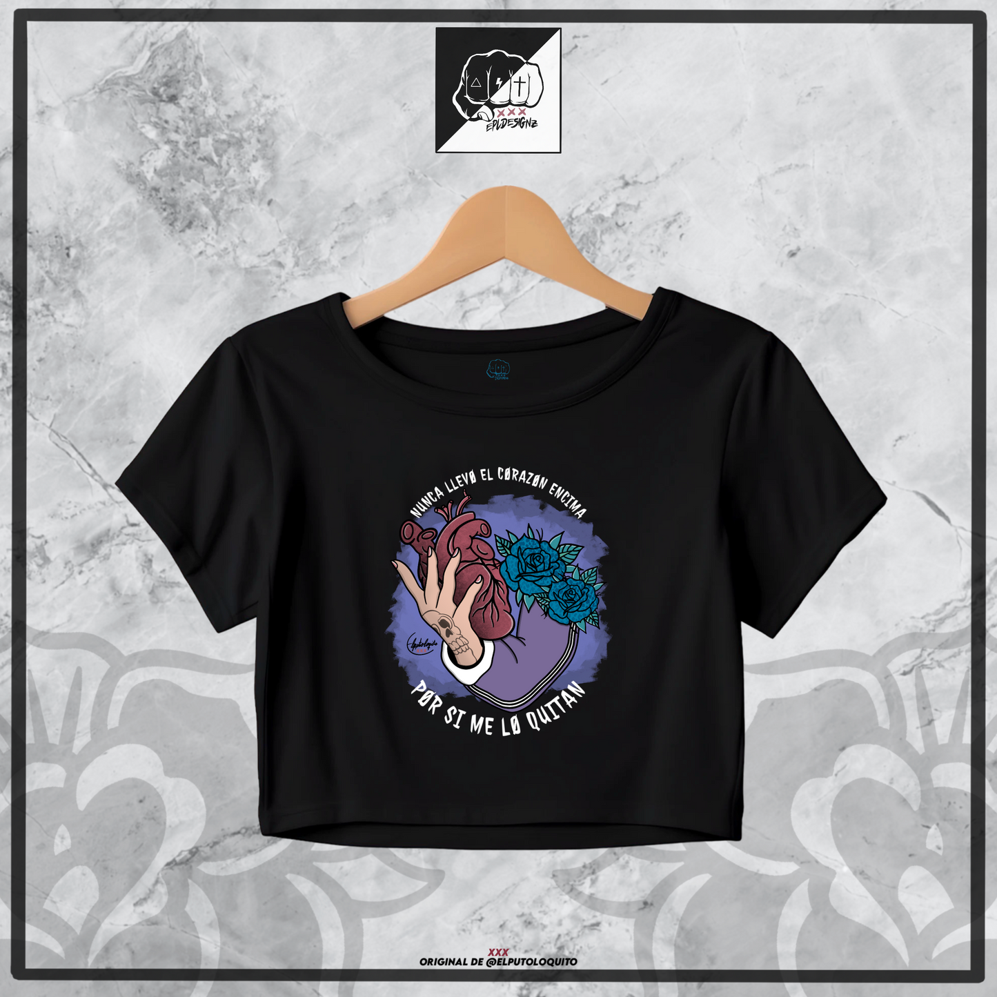 CropTop EPL "PorSiMeLoQuitan"