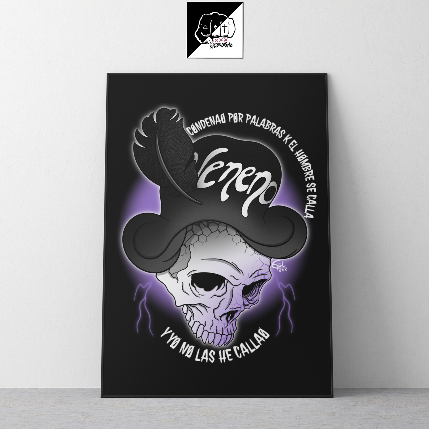 Lámina A3(Aluminio) EPL "Condenao"