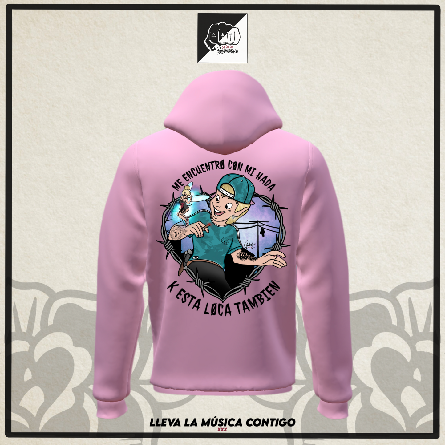 Sudadera EPL "ConMiHada"
