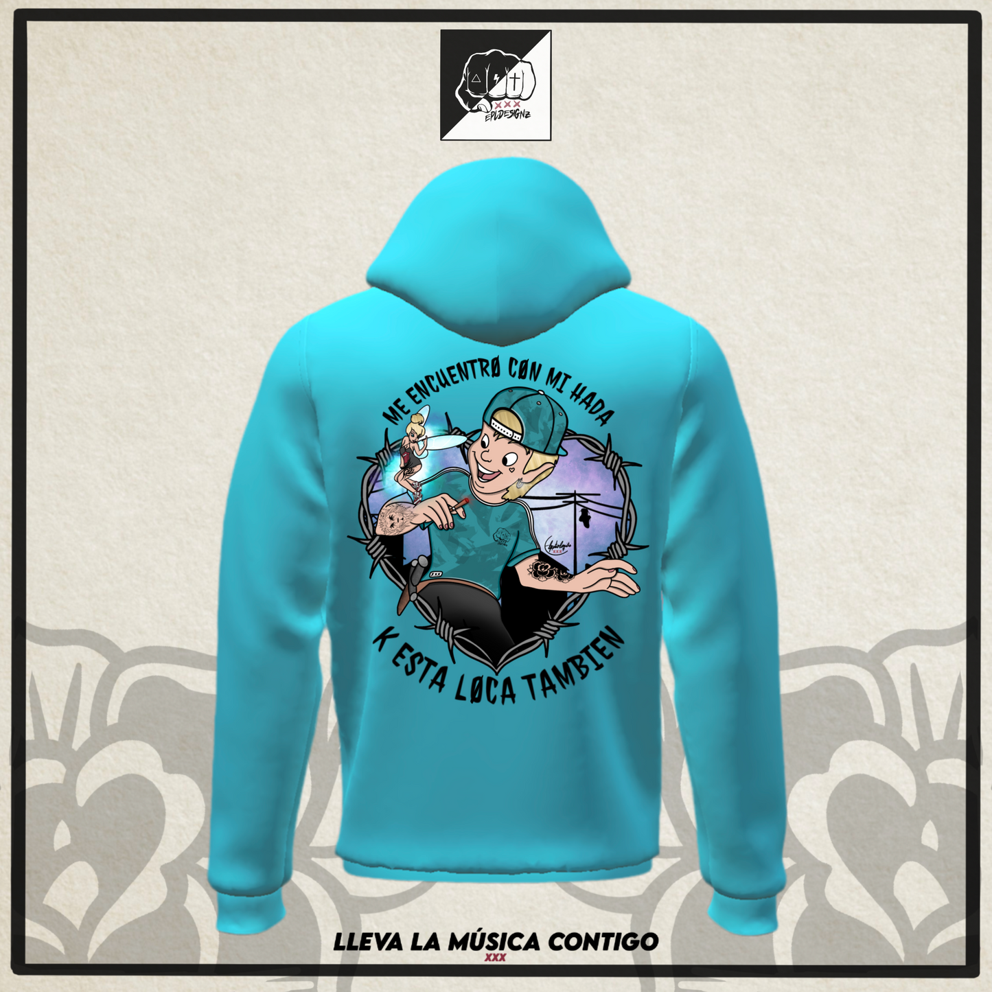 Sudadera EPL "ConMiHada"