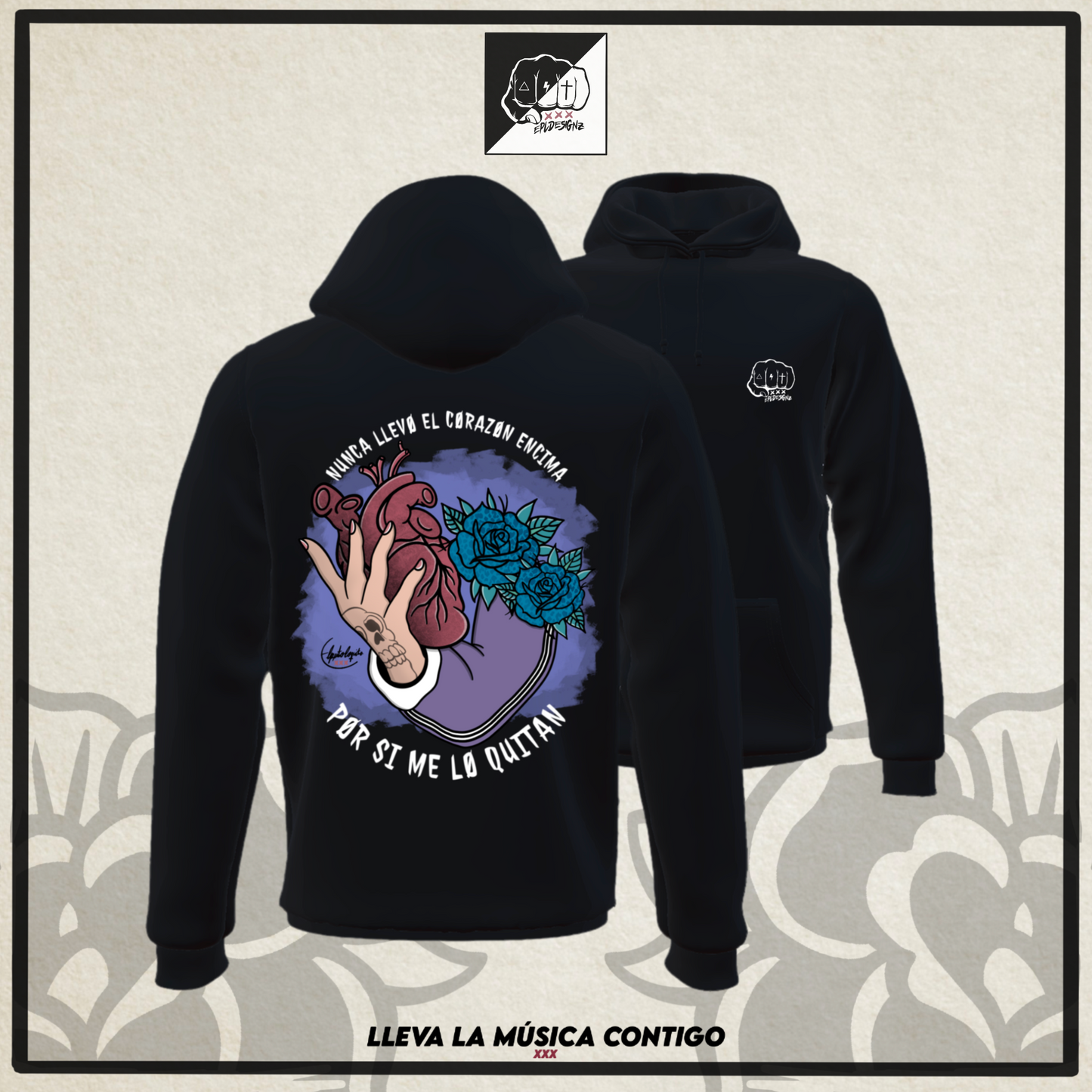 Sudadera EPL "PorSiMeLoQuitan"