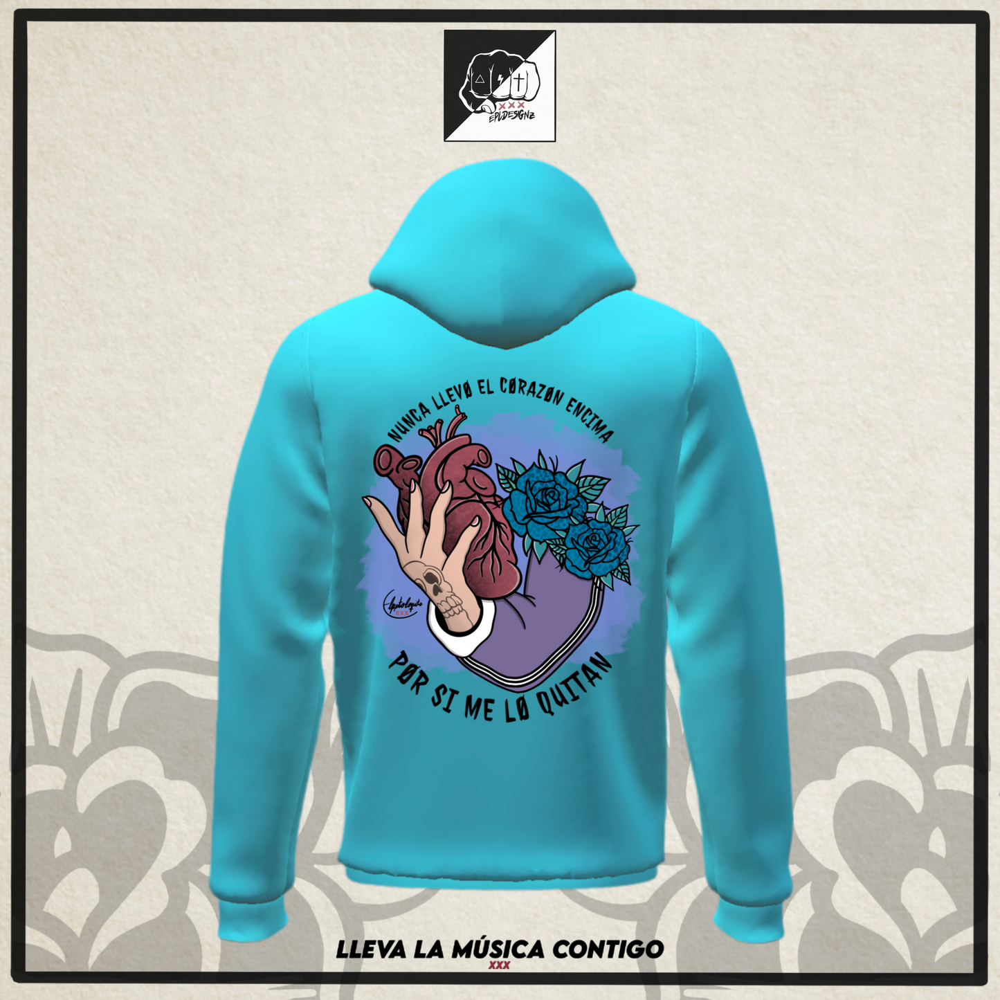 Sudadera EPL "PorSiMeLoQuitan"