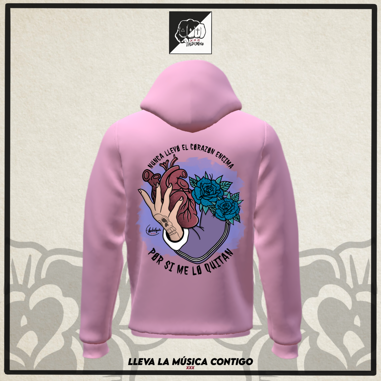 Sudadera EPL "PorSiMeLoQuitan"