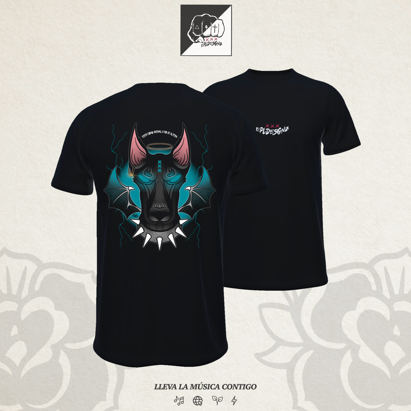 Camiseta EPL "VivirComoAnimal"