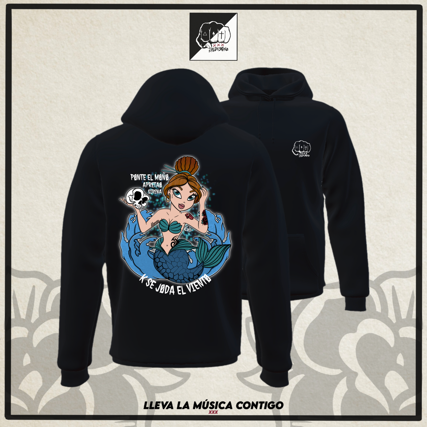 Sudadera EPL "SeJodaElViento"