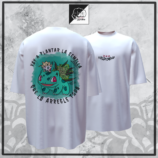 Camiseta EPLOversize "SemillaMágica"