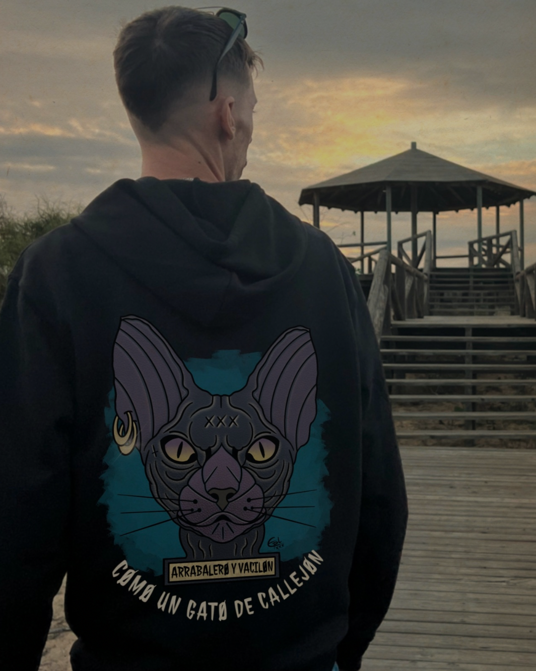 Sudadera EPL "GatoDeCallejón"