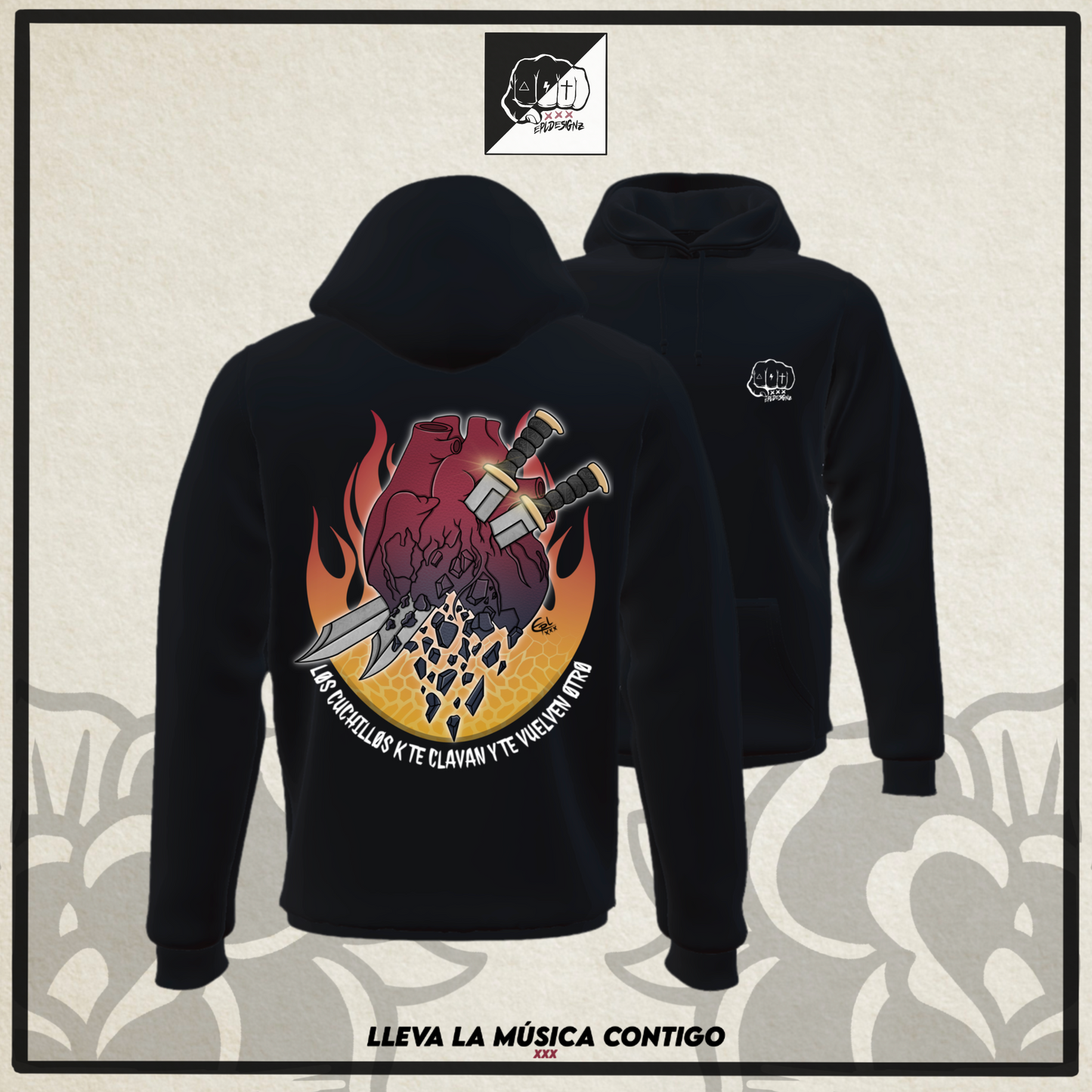 Sudadera EPL "TeVuelvenOtro"