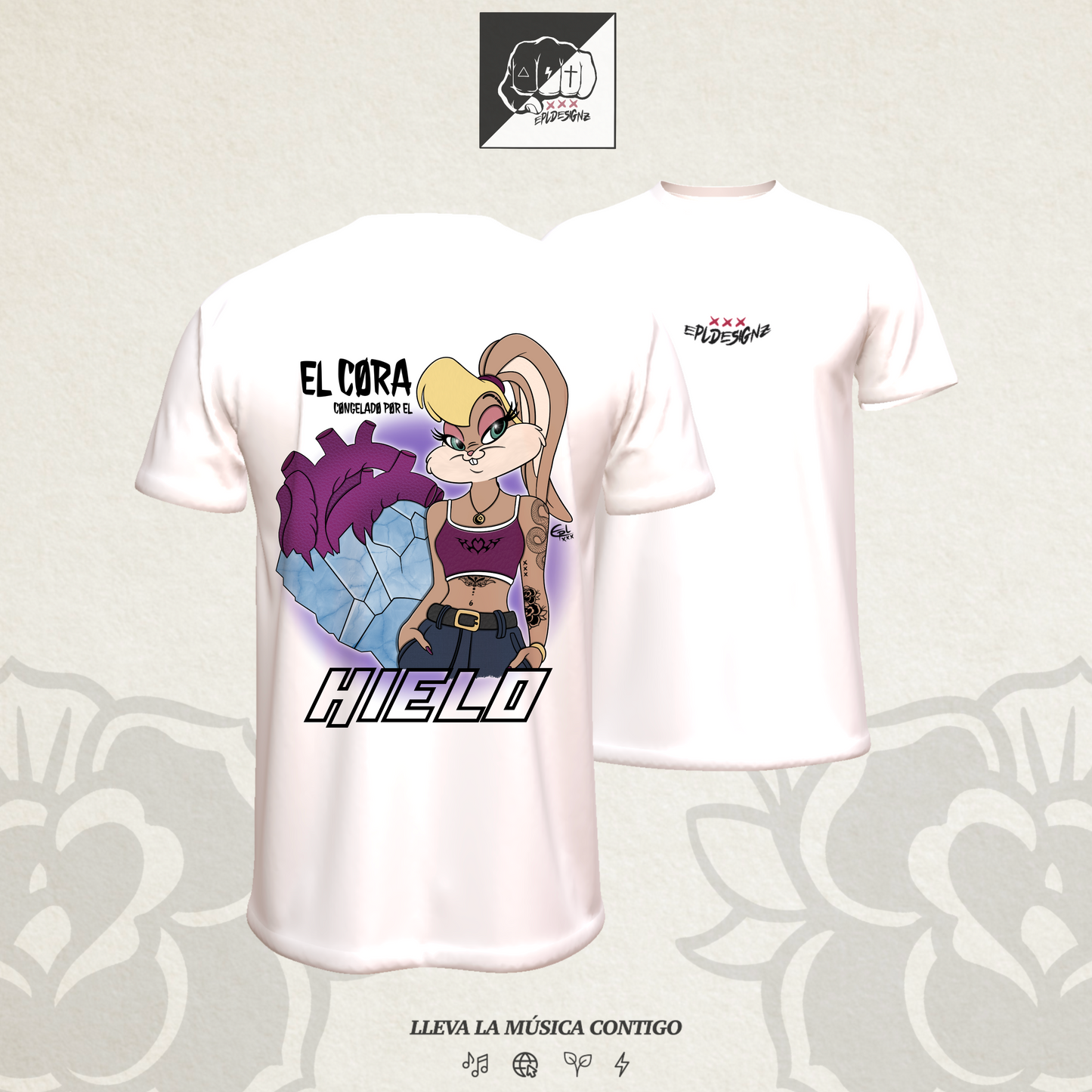 Camiseta EPL "CoraCongelado"