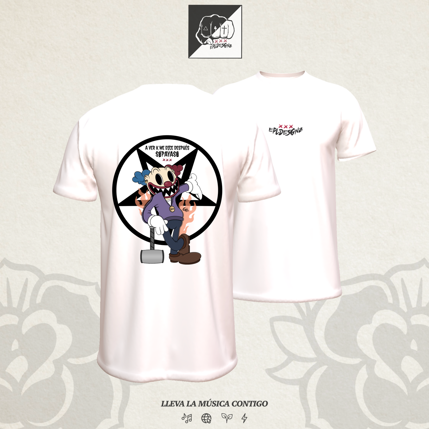 Camiseta EPL "SoPayaso"