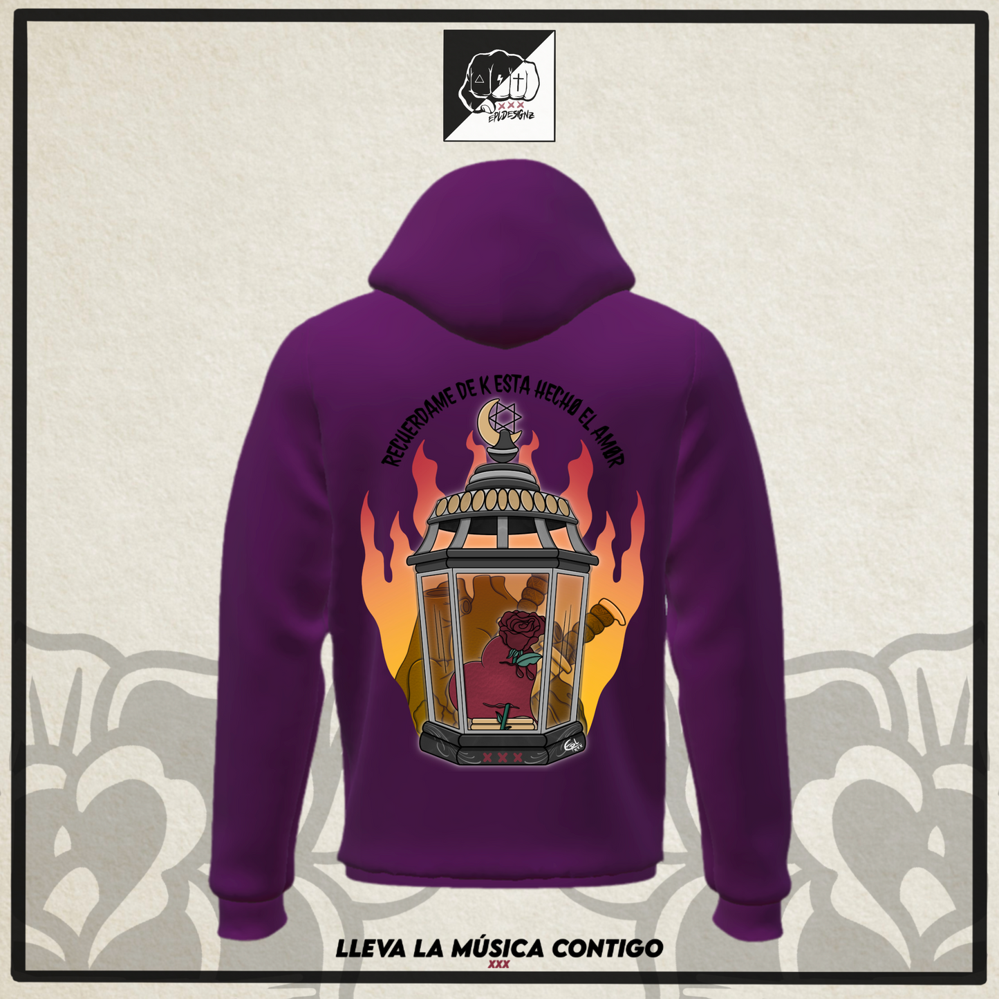 Sudadera EPL "DeKEstáHechoElAmor"