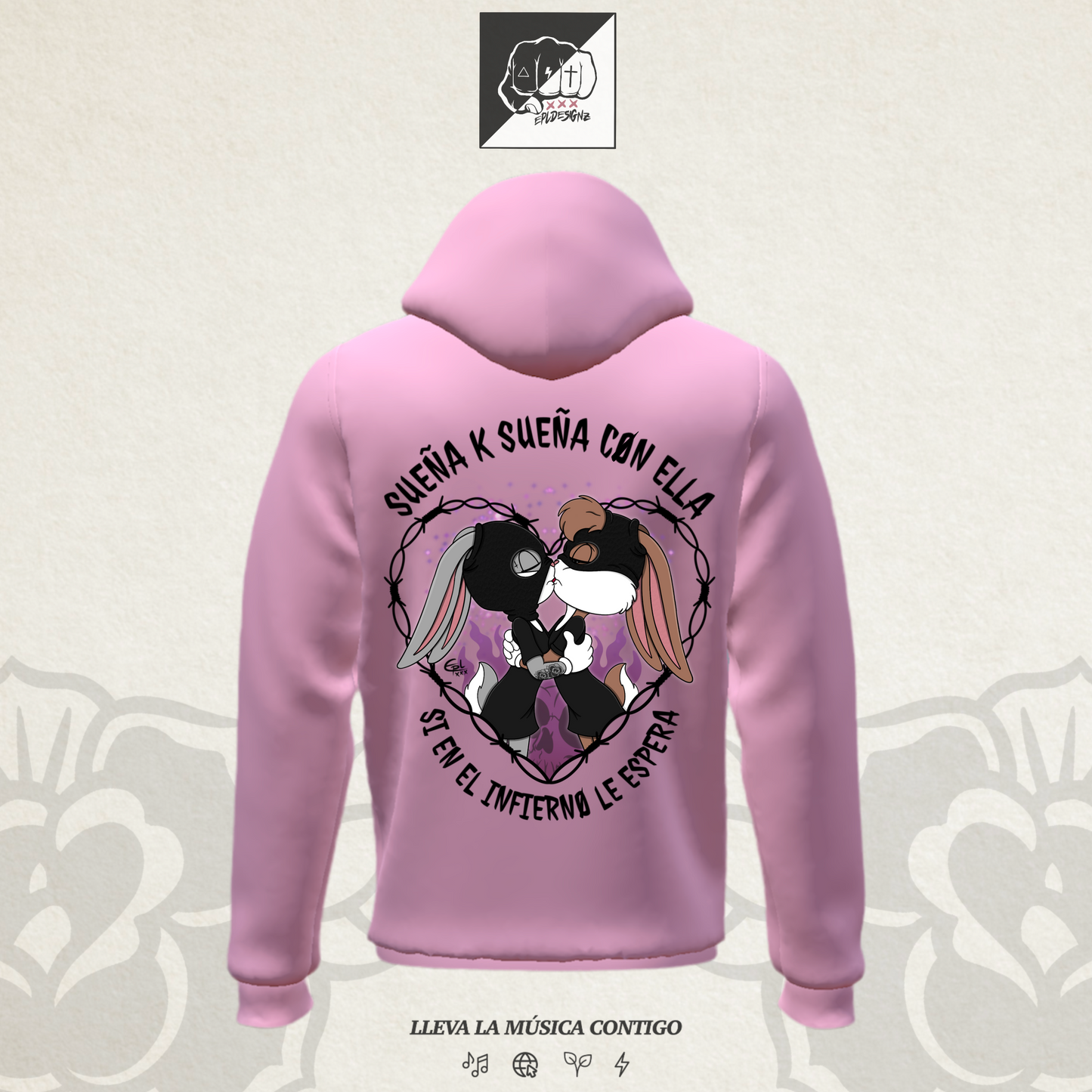 Sudadera EPL "EnElInfierno"