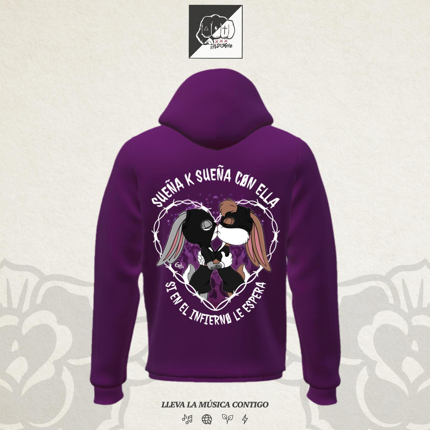 Sudadera EPL "EnElInfierno"