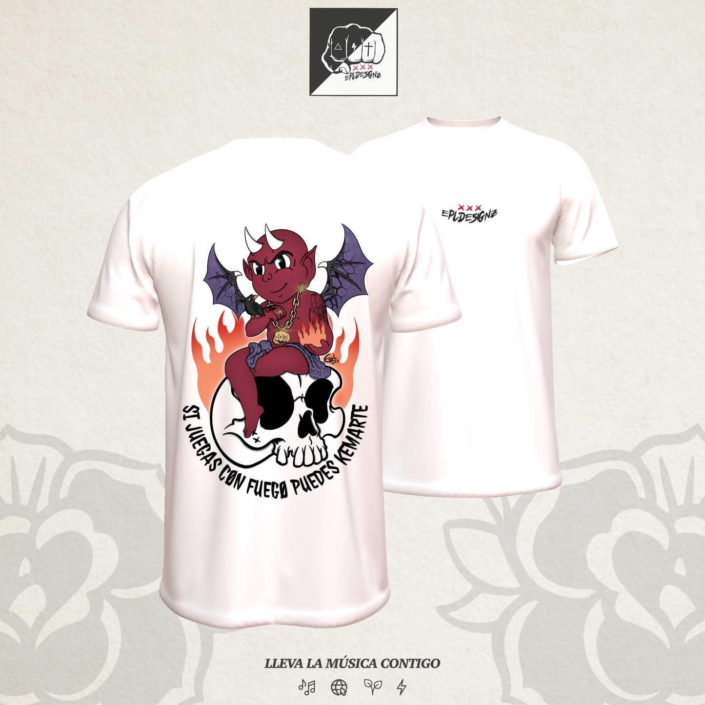 Camiseta EPL "PuedesKemarte"