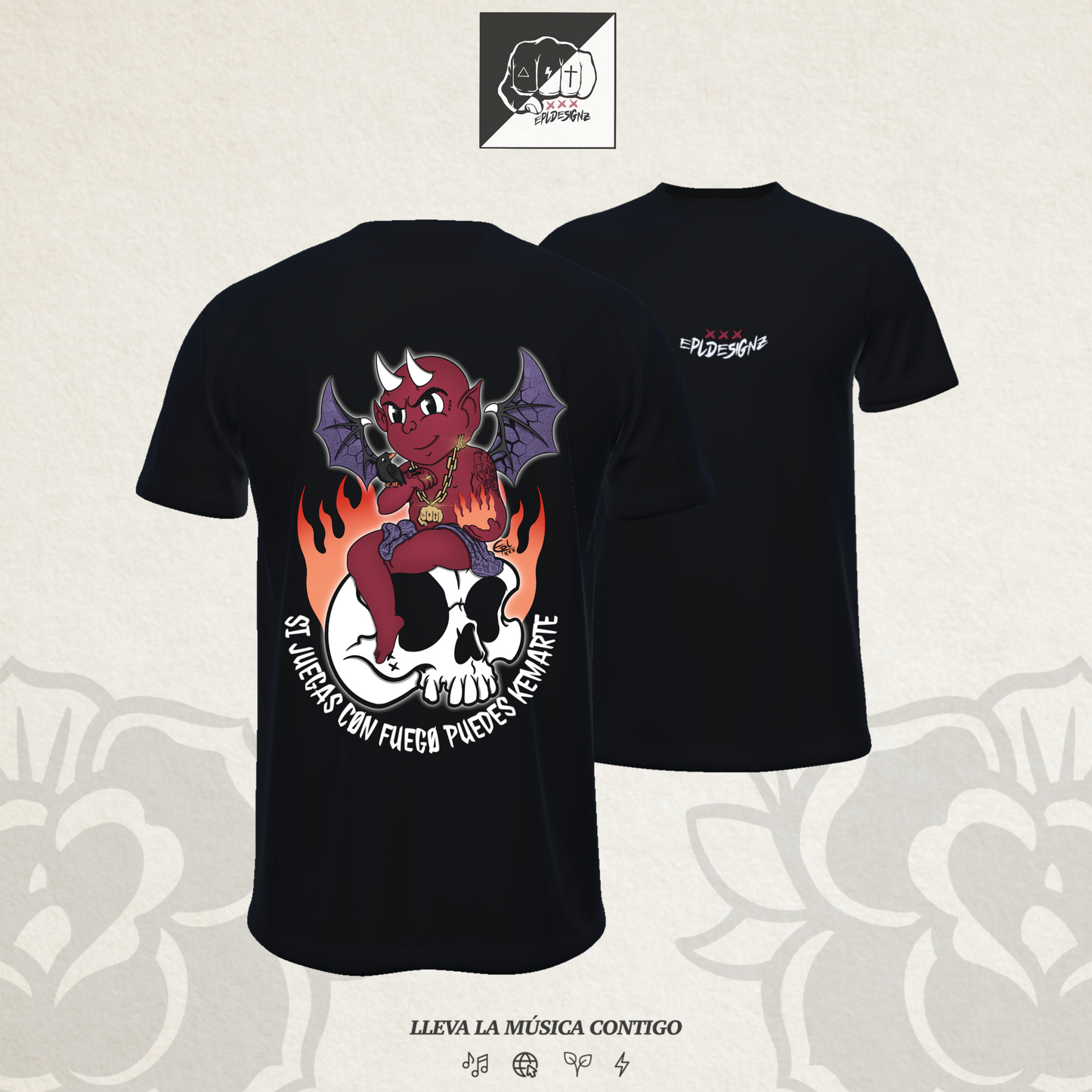 Camiseta EPL "PuedesKemarte"