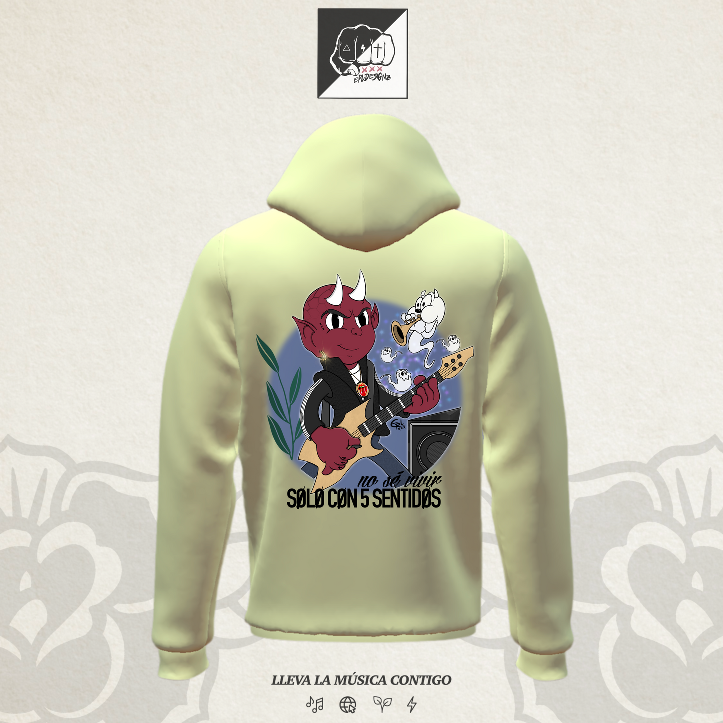 Sudadera EPL "Con5Sentidos"