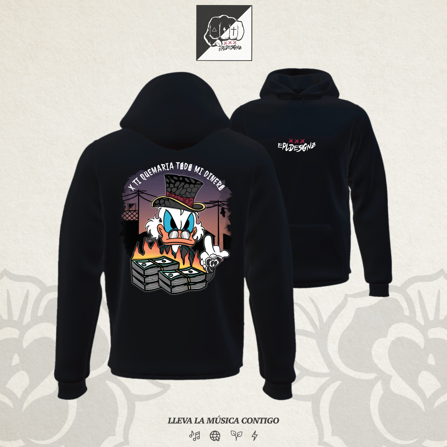 Sudadera EPL "TodoMiDinero"